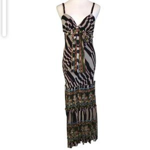 Diane Von Furstenberg beaded maxi dress